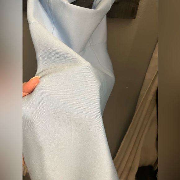 Elegant Blue Women’s Dress - Picture 7 of 7